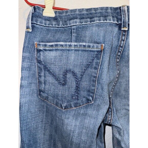 Citizens of Humanity Womens Jeans Size 30 FAYE Low Waist Full Leg Stretch Flares - Picture 7 of 16